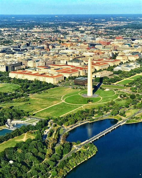 The Washington Monument from the air. #travelphotography #travel #igdaily #igtravel # ...