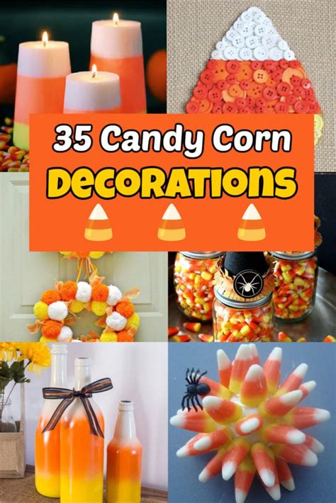 Candy Corn Decorations - 35 Candy Corn Decor Ideas