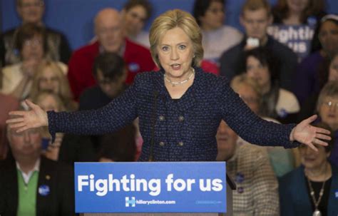 Hillary Clinton Introduces New Campaign Slogan: “No, We Can’t”