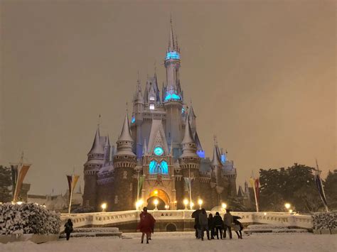 The Tokyo Disney Resort Turns into a Winter Wonderland!