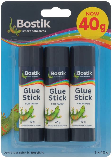 Bostik Glue Stick 3 x 40g Value Pack | Shop Today. Get it Tomorrow! | takealot.com