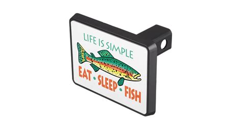 Funny Fishing Saying Trailer Hitch Covers | Zazzle