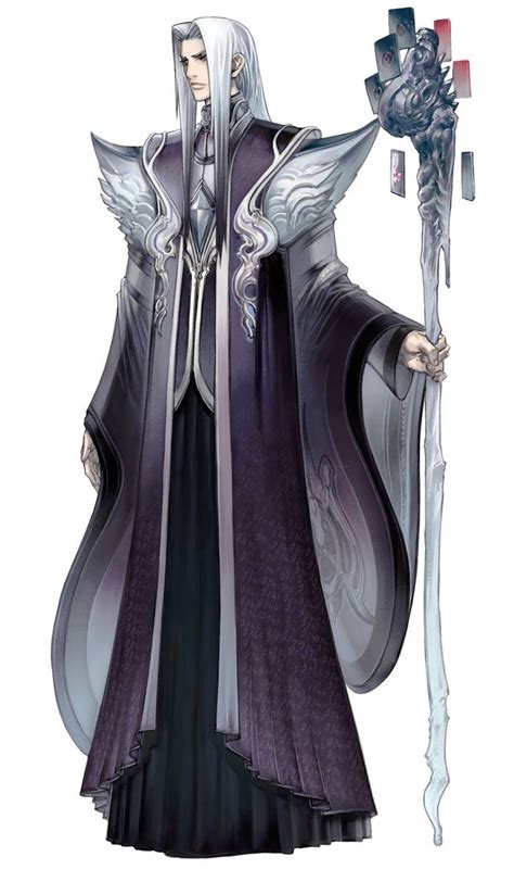 High Priest Sapphius - Characters & Art - Culdcept Saga | Saga art, Concept art characters ...