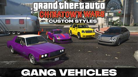 GTA Online - Chinatown Wars: Gang Vehicles | Discord Custom Styles - YouTube