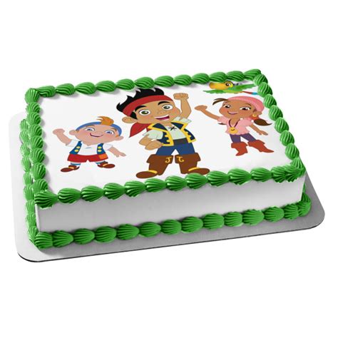 Jake and the Never Land Pirates Izzy and Cubby Edible Cake Topper Imag – A Birthday Place