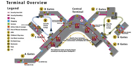 Seatac Area Map