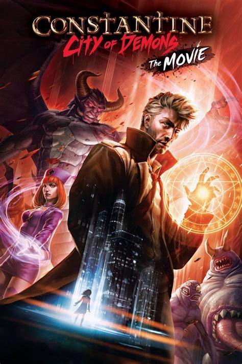 Constantine: City of Demons - The Movie (2018) - Posters — The Movie Database (TMDb)