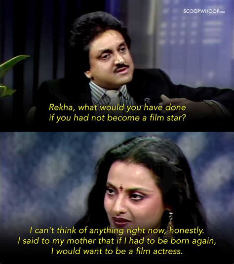 This Old Interview Of Rekha From The 1980s