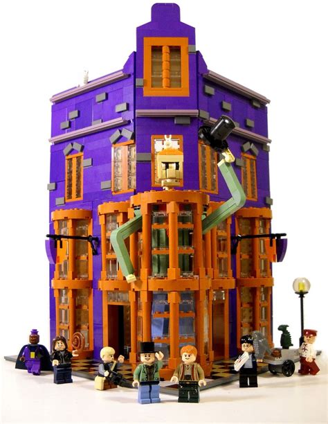 Weasleys' Wizarding Wheezes | Weasley wizard wheezes, Lego harry potter, Lego building