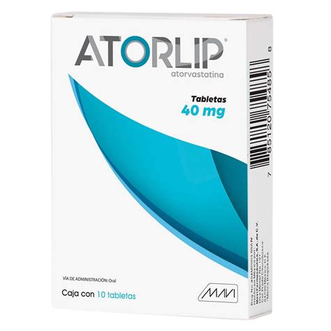 Atorlip 40mg tab10 mavi