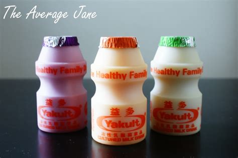 The Average Jane: The Many Flavors of Yakult Cultured Milk Drink (A Singapore Beverage Post)