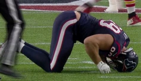 JJ Watt suffers injury, takes shot from Eric Fisher (Video) | Larry Brown Sports