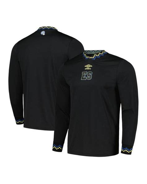 Umbro Black El Salvador National Team 2023 Replica Long Sleeve Jersey for Men | Lyst