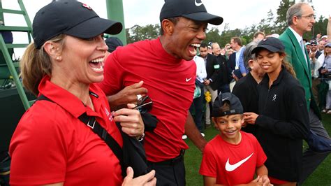 Tiger Woods' 10-year-old son Charlie has a beautiful golf swing