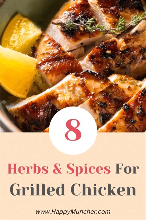 8 Best Herbs and Spices for Grilled Chicken – Happy Muncher