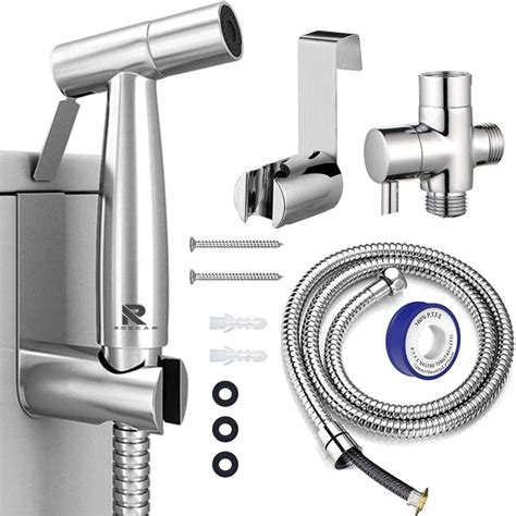 Roccar Handheld Bidet Sprayer for Toilet, Spray Attachment with Hose ...