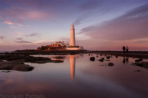 Newcastle Photos | St. Mary's Lighthouse reflections Newcastle photos ...