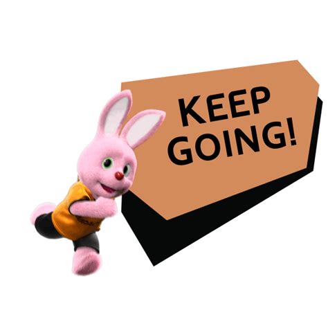 Let'S Go Running Sticker by Duracell Bunny for iOS & Android | GIPHY