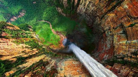 Venezuela, Waterfall, Landscape, Nature, Mount Roraima, Canyon, Forest Wallpapers HD / Desktop ...