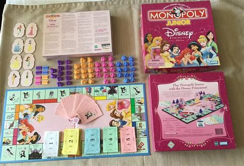 Monopoly Junior Disney Princess Edition & Instructions | eBay