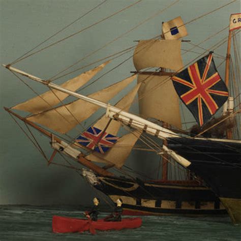 Dioramas and Clever Things: British Ship Model