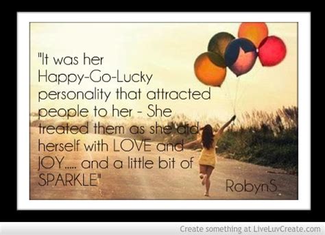 Happy-Go-Lucky Quotes. QuotesGram