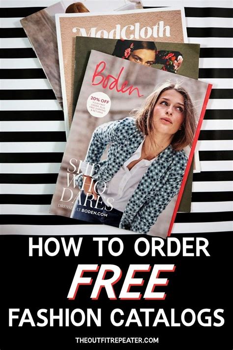 Fashion Catalogs You Can Order For Free | The Outfit Repeater | Fashion catalogue, Fashion ...