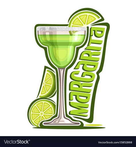 Cocktail margarita Royalty Free Vector Image - VectorStock