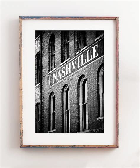 Nashville Art Nashville Photography Unframed Nashville Building ...