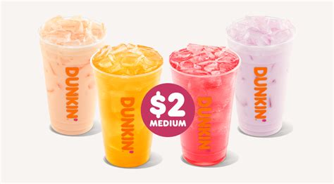 Go Bold and Bright for Spring with $2 Dunkin’ Refreshers | Dunkin'