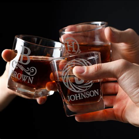 Personalized Whiskey Glasses Bourbon Glasses Custom - Etsy