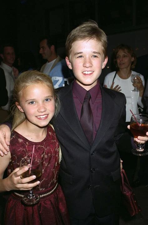 Emily Osment with her older brother Haley Joel Osment Haley Joel Osment ...