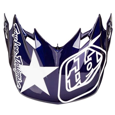 Troy Lee Designs Helmet Visor SE4 Composite Freedom - Blue | Maciag Offroad