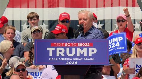 Watch: Lindsey Graham booed at Trump rally in his home state - CNN Video