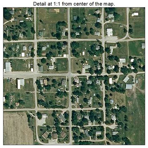 Aerial Photography Map of Elmo, MO Missouri