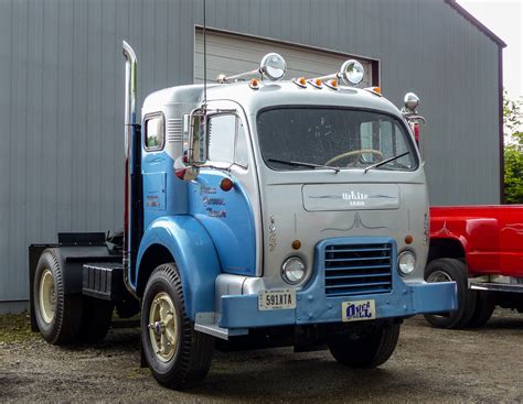 Crazy Cabover: White 3000 COE Sleeper | Barn Finds