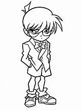 Detective Conan Coloring Pages Printable For Free Download sketch template