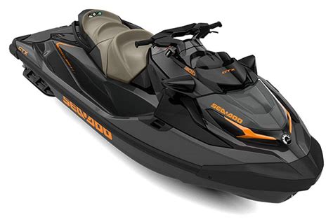 New 2023 Sea-Doo GTX 300 iBR, Huron OH | Specs, Photos, Price | Eclipse Black / Orange Crush