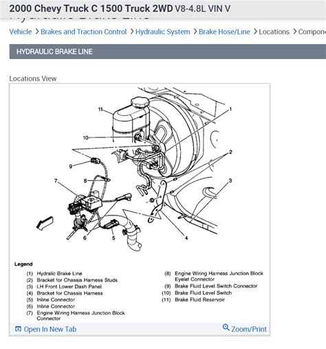 Brake Line Diagram For 2006 Chevy Silverado