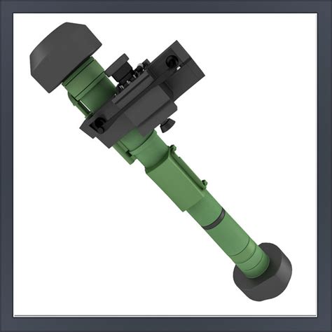 3d model fgm 148 javelin missile launcher