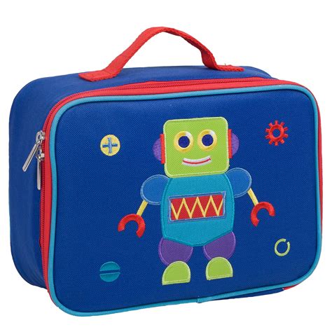 Olive Kids Robot Blue Embroidered Insulated Lunch Box for Boys and Girls - Walmart.com - Walmart.com