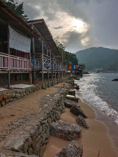 Beaches and Restaurants in Gorontalo Stock Image - Image of rocks, restaurants: 281823379