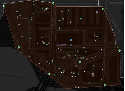 The Division Dark Zone Map - Maps Model Online