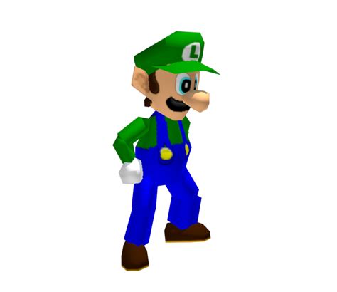 Nintendo 64 - Mario Party - Luigi - The Models Resource