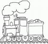 Train Coloring Page Free Printable sketch template