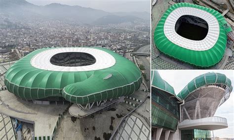 Behold the jaw-dropping crocodile-shaped football stadium in Turkey ...