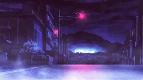 Anime Night GIF - Anime Night Rain - Discover & Share GIFs