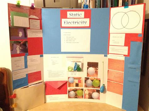 Static Electricity: 5th Grade Science Center Activities | Science fair ...