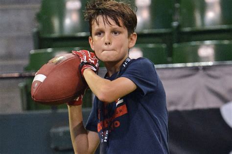 Look: Tom Brady teaching son solid passing mechanics on Asian football ...