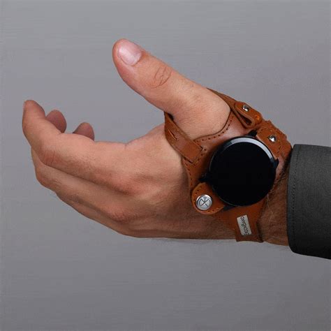 FOR SAMSUNG WATCH - Ergonomic , leather watch band